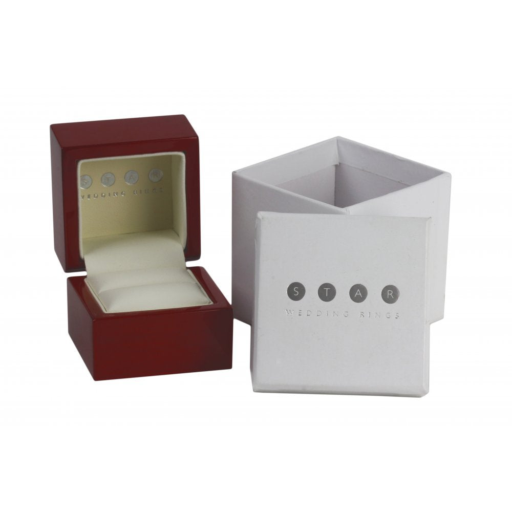 Brown Wooden Ring Box
