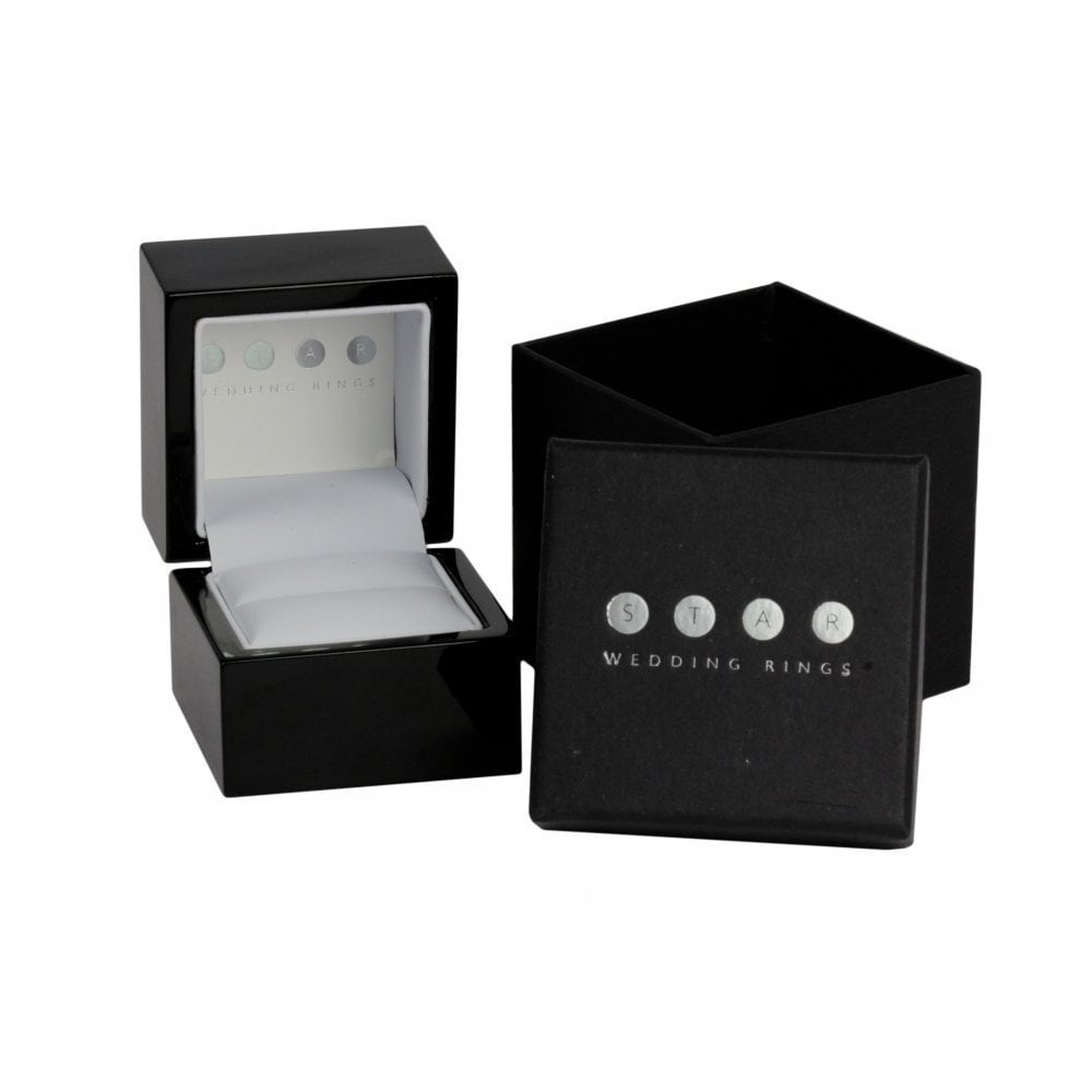 Black Wooden Ring Box