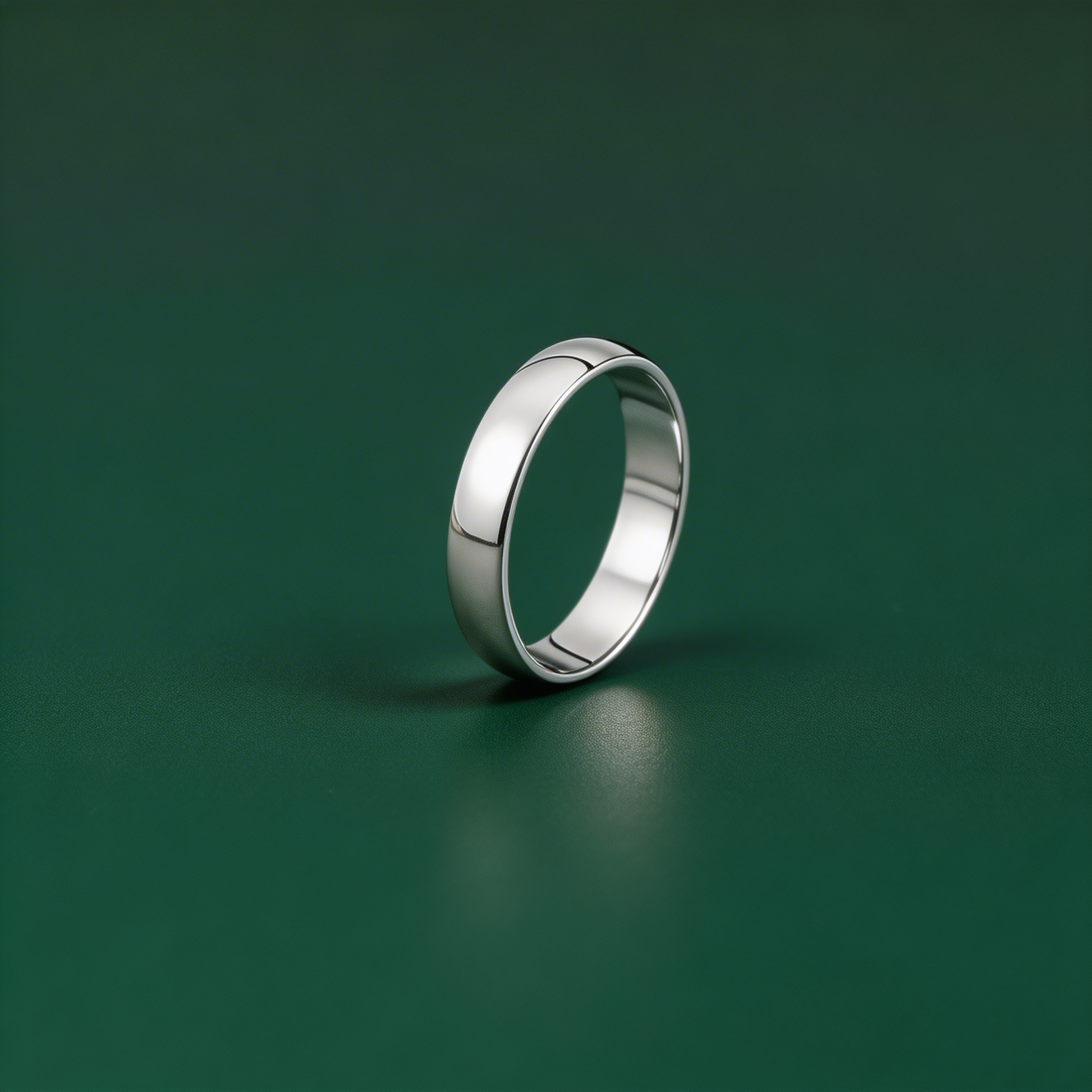 Platinum Light D 3mm Wedding Ring size J 1/2