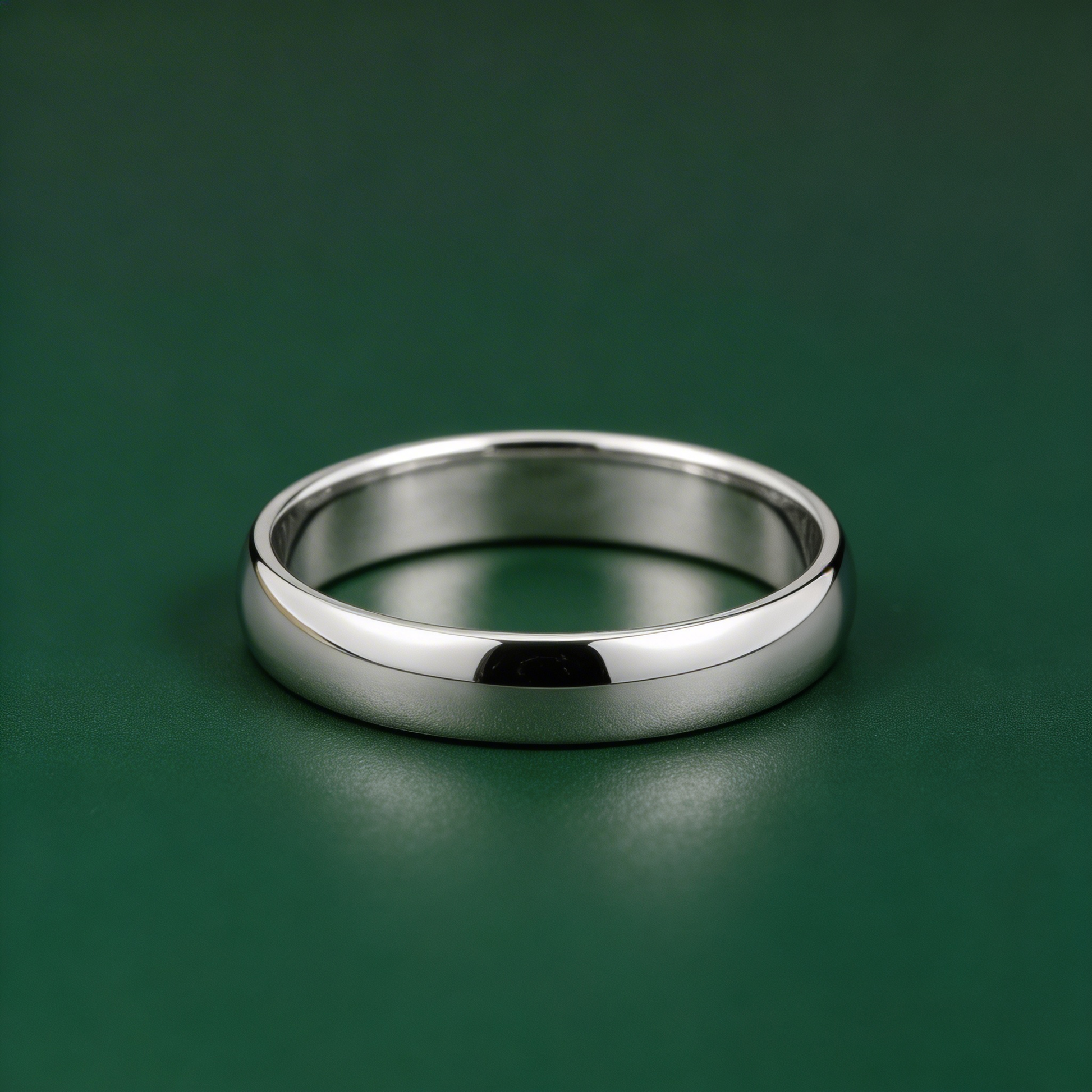 Platinum Light D 3mm Wedding Ring size J 1/2