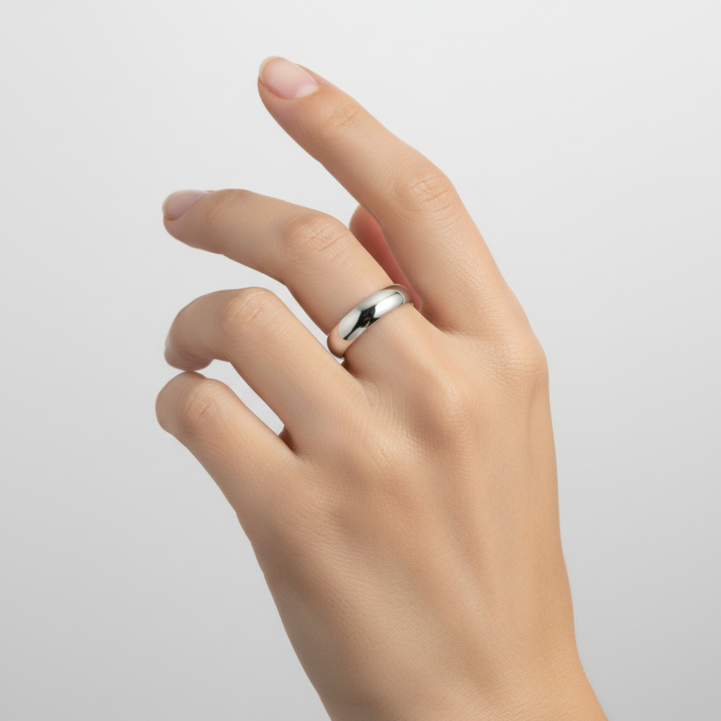 Palladium 500 Heavy D 5mm Wedding Ring