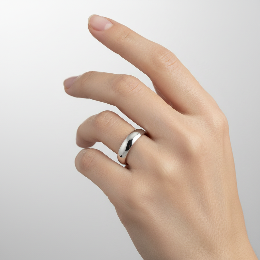Palladium 500 Light Court 3mm Wedding Ring