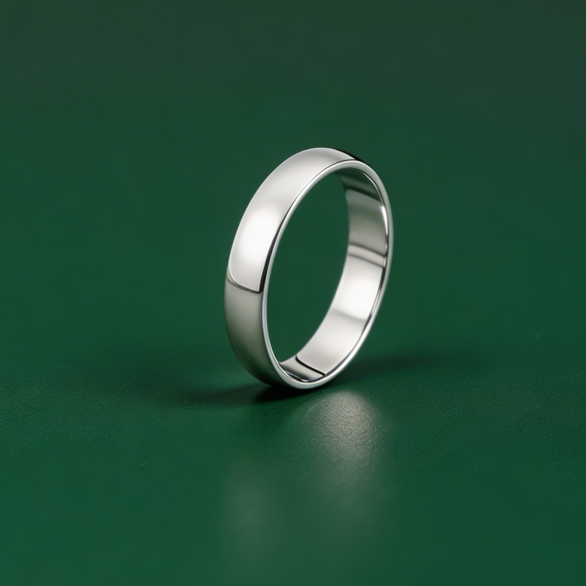 Palladium 950 Heavy D 3mm Wedding Ring