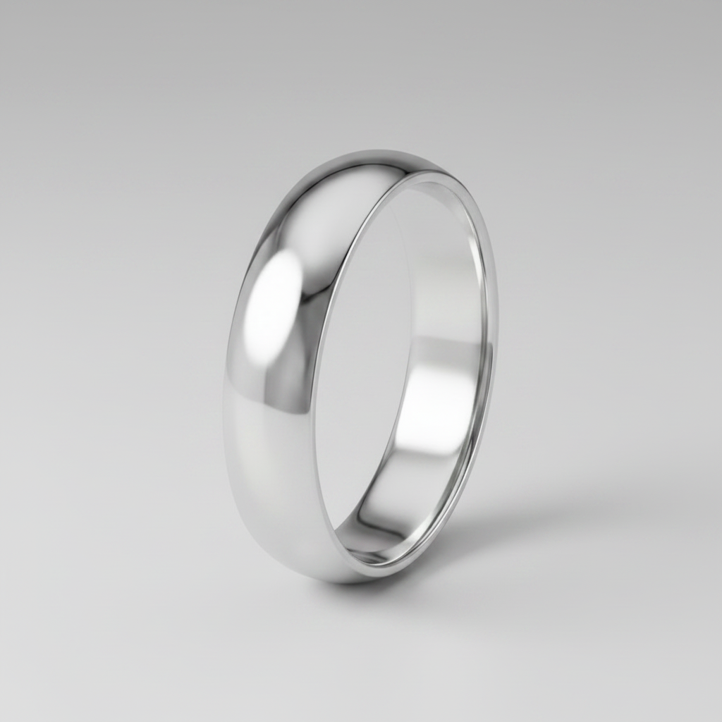 Palladium 500 Light Court 5mm Wedding Ring