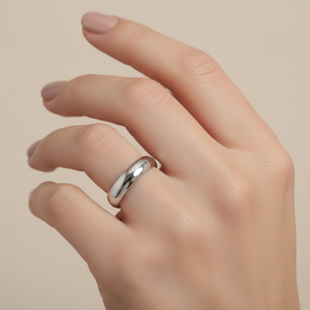 Platinum Light D 3mm Wedding Ring