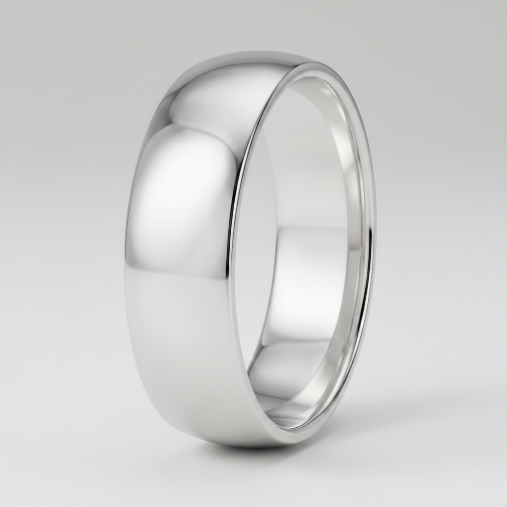Palladium 950 Heavy D 7mm Wedding Ring