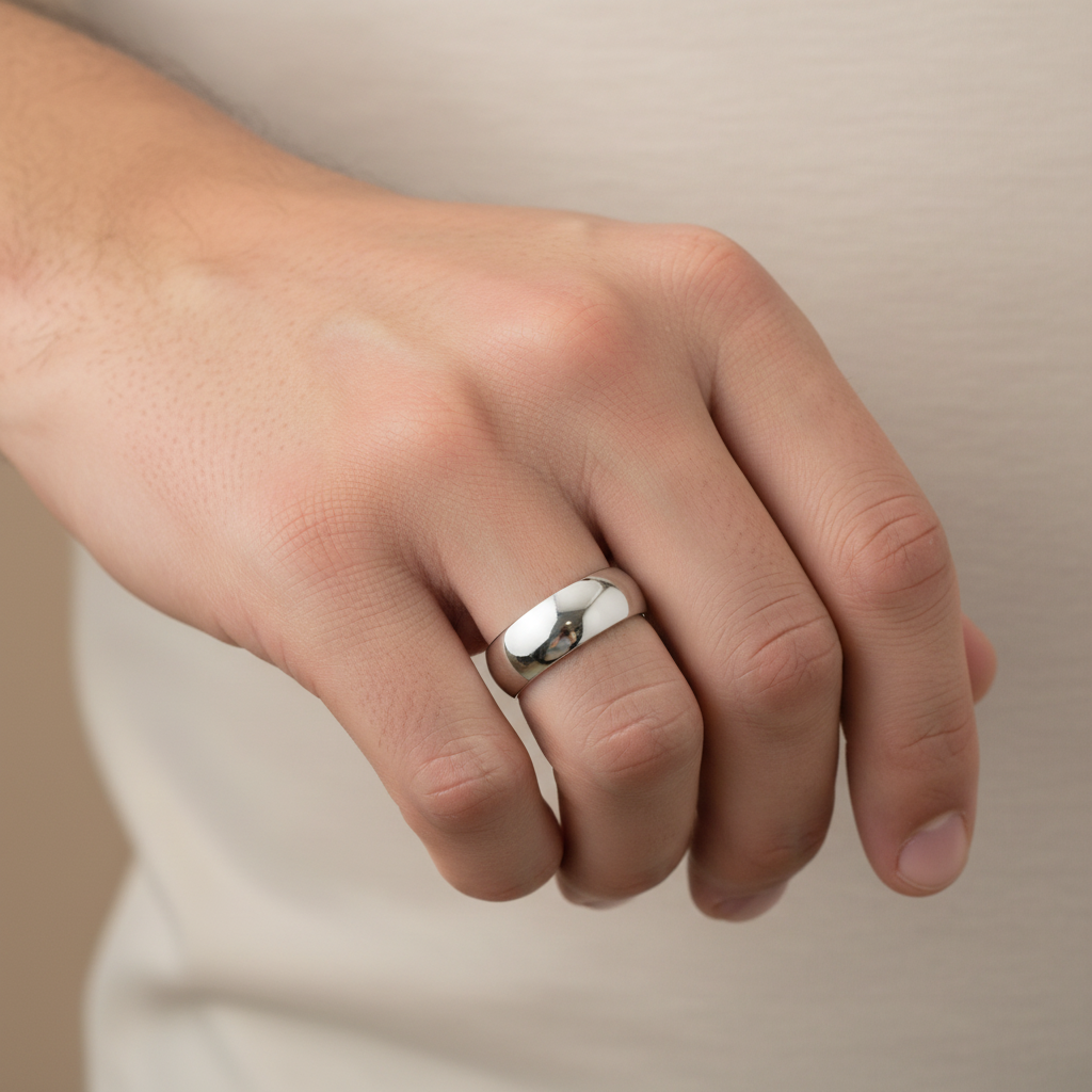 Palladium 500 Heavy D 6mm Wedding Ring
