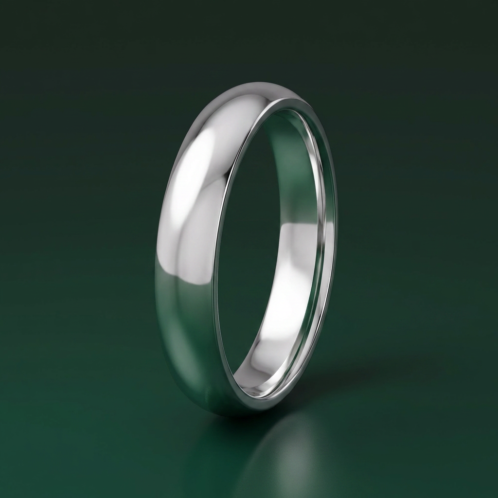 Platinum Heavy D 3mm Wedding Ring