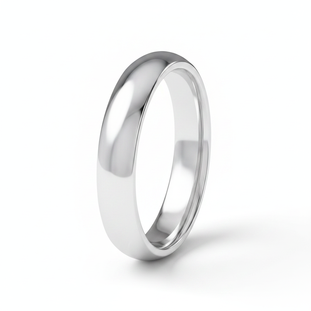 Platinum Heavy D 3mm Wedding Ring